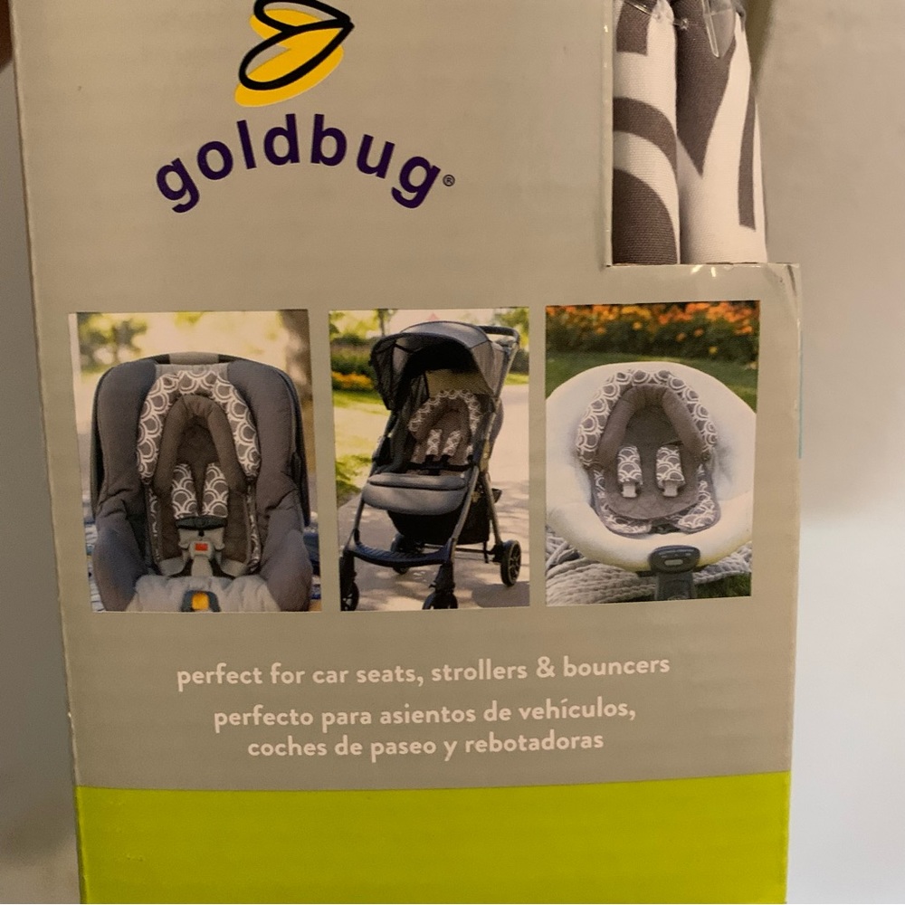 🍒🍒 New Goldbug Duo Head Support & Strap Cover Set - Picture 7 of 8